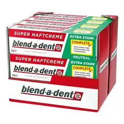 Netto Marken-Discount Blend-a-dent Super-Haftcreme Neutral 47 g, 12er Pack Angebot