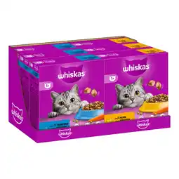Netto Marken-Discount Whiskas Katzennahrung 800 g, verschiedene Sorten, 6er Pack Angebot