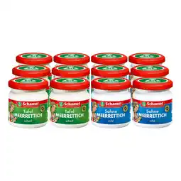 Netto Marken-Discount Schamel Meerrettich 190 g, verschiedene Sorten, 12er Pack Angebot