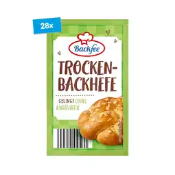 Netto Marken-Discount Backfee Trockenbackhefe für 6 x 500g Mehl, 28er Pack Angebot
