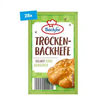 Netto Marken-Discount Backfee Trockenbackhefe für 6 x 500g Mehl, 28er Pack Angebot