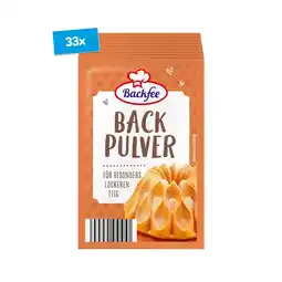 Netto Marken-Discount Backfee Backpulver für 10 x 500g Mehl, 33er Pack Angebot