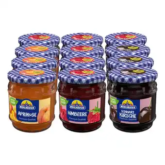 Netto Marken-Discount Mühlhäuser Konfitüre 450 g, verschiedene Sorten, 12er Pack Angebot