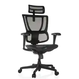 Netto Marken-Discount hjh OFFICE Luxus Chefsessel ERGOHUMAN SLIM ECO M GEN2 Netzstoff mit Armlehnen (höhenverstellbar) Angebot