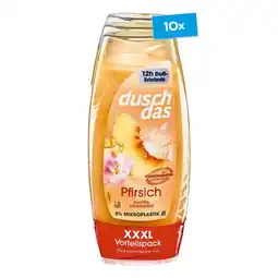Netto Marken-Discount duschdas Duschgel Pfirsich 3 x 225 ml, 10er Pack Angebot
