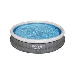toom Baumarkt Bestway Fast-Set-Pool-Set 'Fast Set' Ø 366 x 76 cm mit Filterpumpe Angebot