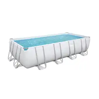 toom Baumarkt Bestway Frame-Pool-Set 'Power Steel' 549 x 274 x 122 cm mit Sicherheitsleiter und Filterpumpe Angebot