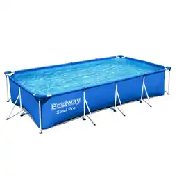 toom Baumarkt Bestway Frame-Pool 'Steel Pro' 400 x 211 x 81 cm Angebot