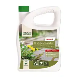 toom Baumarkt toom Grundstoff 'Natürlich Gärtnern' mit Acetum 2,7 l Angebot