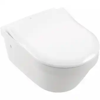 toom Baumarkt Villeroy & Boch Wand-WC 'Targa Design Plus' inklusive WC-Sitz weiß Angebot