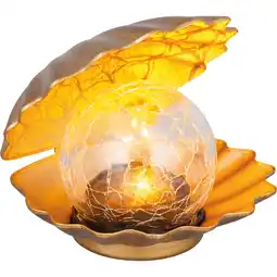 toom Baumarkt toom Solar-Dekolicht 'Muschel' golden 15 x 16 cm Angebot