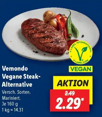 Lidl Vemondo Vegane Steak- Alternative Angebot