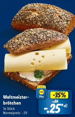 Lidl Weltmeister- brötchen Angebot