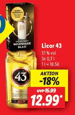 Lidl Licor 43 Angebot