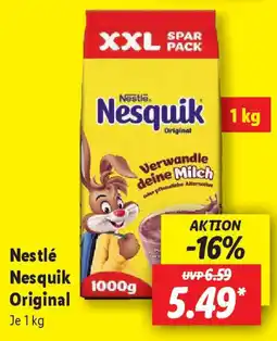 Lidl Nestlé Nesquik Original Angebot