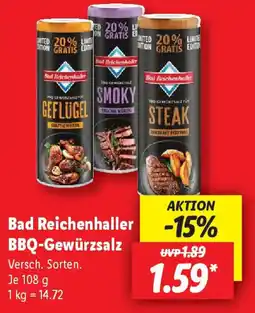 Lidl Bad Reichenhaller BBQ-Gewürzsalz Angebot