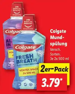 Lidl Colgate Mund- spülung Angebot