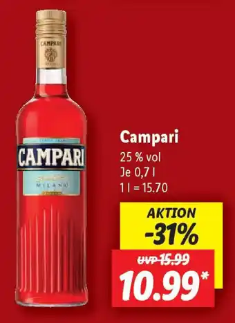 Lidl Campari Angebot