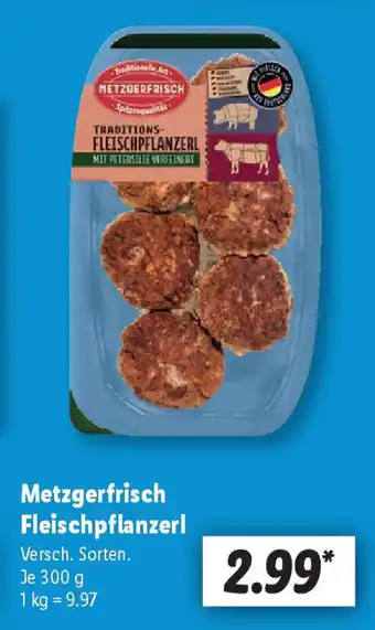 Lidl Metzgerfrisch Fleischpflanzerl Angebot