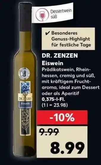 Kaufland Dr. Zenzen Eiswein Angebot