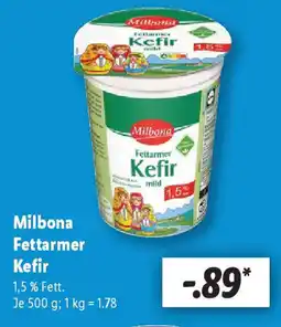 Lidl Milbona Fettarmer Kefir Angebot