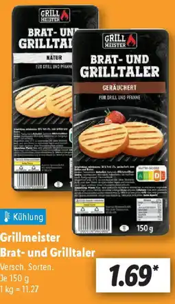 Lidl Grillmeister Brat- und Grilltaler Angebot