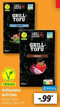 Lidl Grillmeister Grill-Tofu Angebot