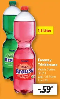 Lidl Freeway Trinkbrause Angebot