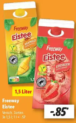 Lidl Freeway Eistee Angebot