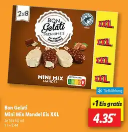 Lidl Bon Gelati Mini Mix Mandel Eis XXL Angebot