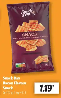 Lidl Snack Day Bacon Flavour Snack Angebot