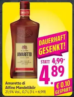Edeka Amaretto di Alfino Mandellikör Angebot