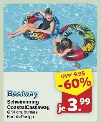 Famila Nord Ost Bestway Schwimmring CoastalCastaway Angebot