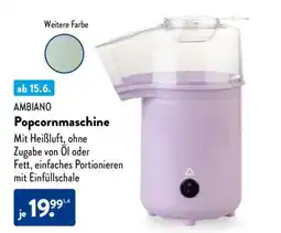 Aldi Nord AMBIANO Popcornmaschine Angebot