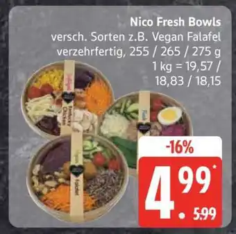 Edeka Nico Fresh Bowls Angebot