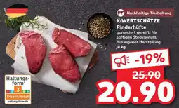 Kaufland K-WERTSCHÄTZE Rinderhüfte Angebot