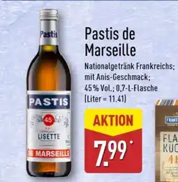 Aldi Nord Pastis de Marseille Angebot