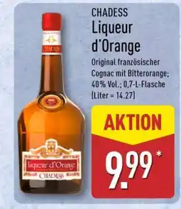 Aldi Nord CHADESS Liqueur d'Orange Angebot