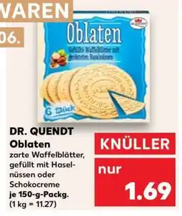 Kaufland Dr. Quendt Oblaten Angebot