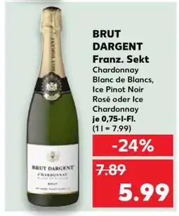 Kaufland BRUT DARGENT Franz. Sekt Angebot