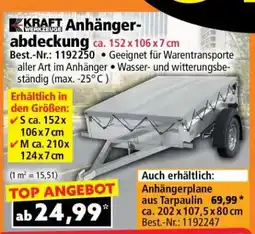 Norma Anhängerabdeckung Angebot