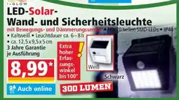 Norma LED-Solar-Wand- und Sicherheitsleuchte Angebot