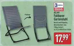 Aldi Nord BELAVI Faltbarer Gartenstuhl Angebot