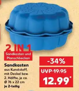 Kaufland Sandkasten Angebot