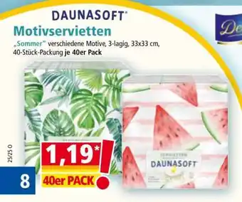 Norma Motivservietten Angebot
