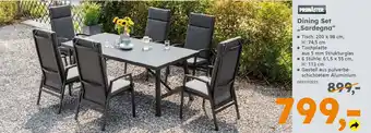 Globus Baumarkt PRIMASTER Dining Set „Sardegna" Angebot