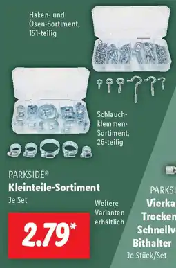 Lidl PARKSIDE Kleinteile-Sortiment Angebot