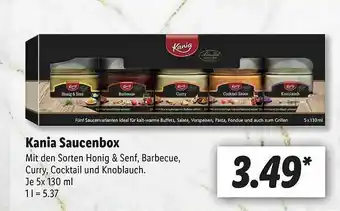 Lidl Kania Saucenbox Angebot