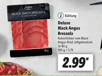 Lidl Deluxe Black Angus Bresaola Angebot