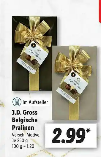 Lidl Jd Gross Belgische Pralinen Angebot